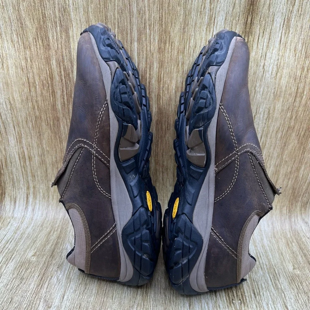Merrell Moab Rover Men's Size 12 Kangaroo Brown Leather Slip On Vibram J21307